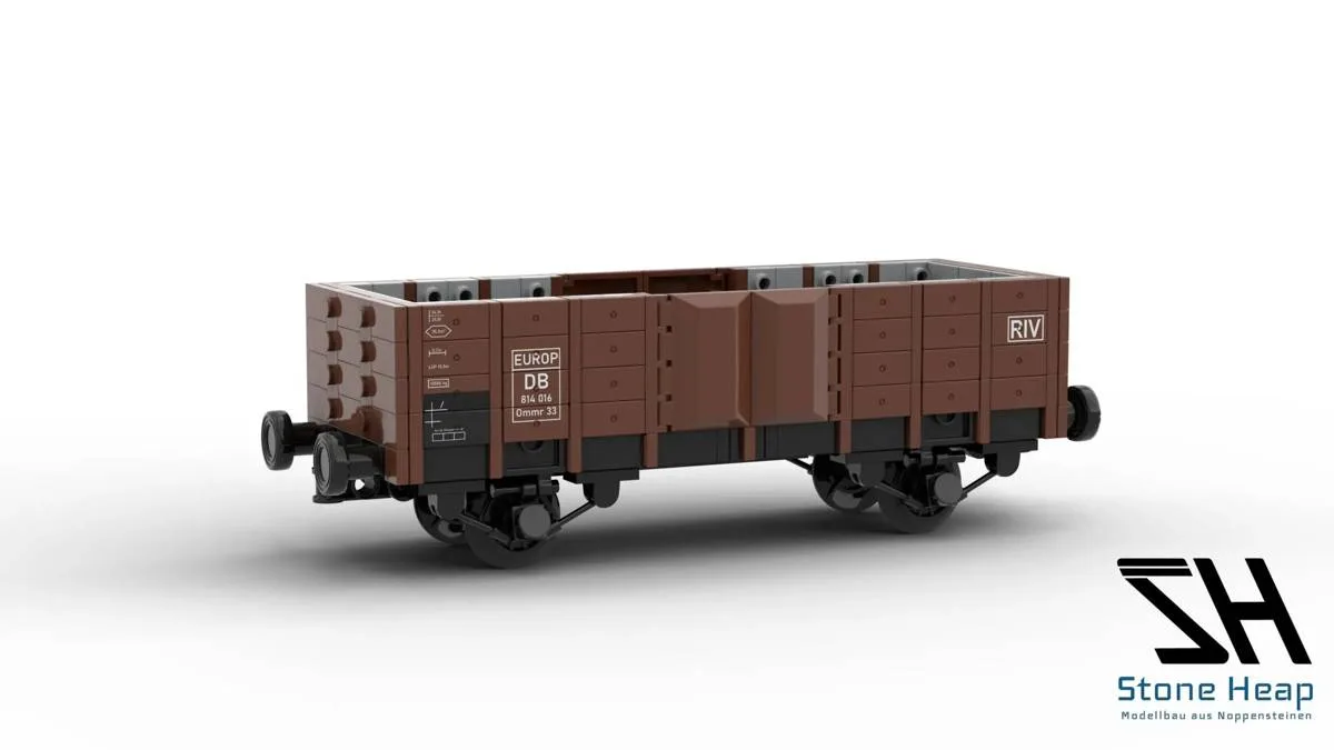 Stone Heap Ommr 33 Wagons de marchandises à 2 essieux (SH-3012) - prix | Brick Broker