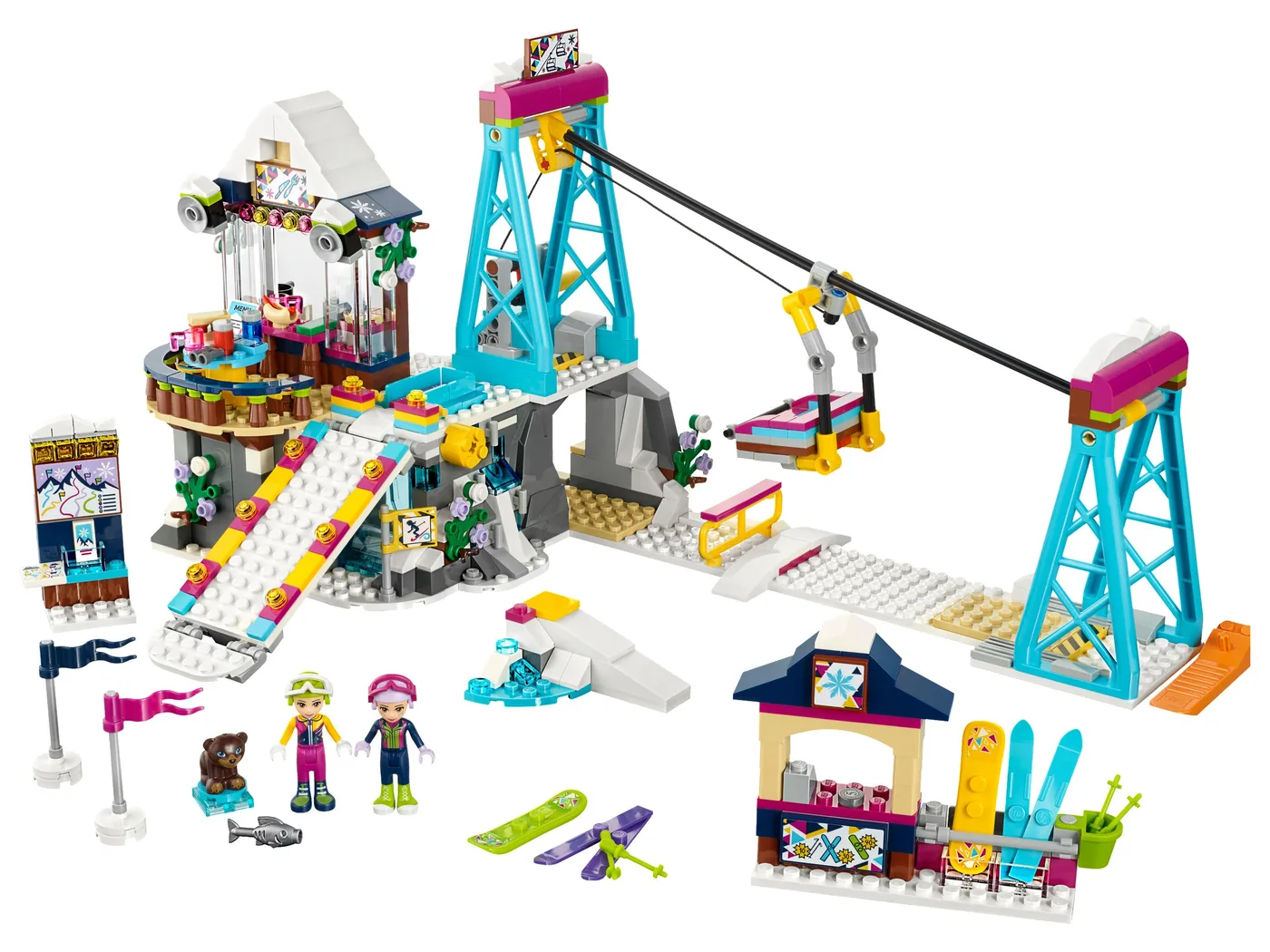 LEGO 41324 Le télésiège de la station de ski - prix | Brick Broker