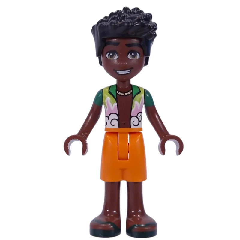 Zac - White/Green Shirt, Orange Shorts — dans quels sets LEGO ? (fig-016299) | Brick Broker