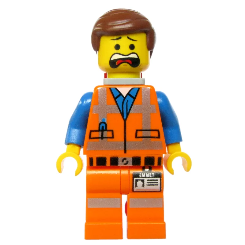 Emmet, Piece of Resistance, Eyebrows, Happy /… — minifigurine LEGO | Brick Broker
