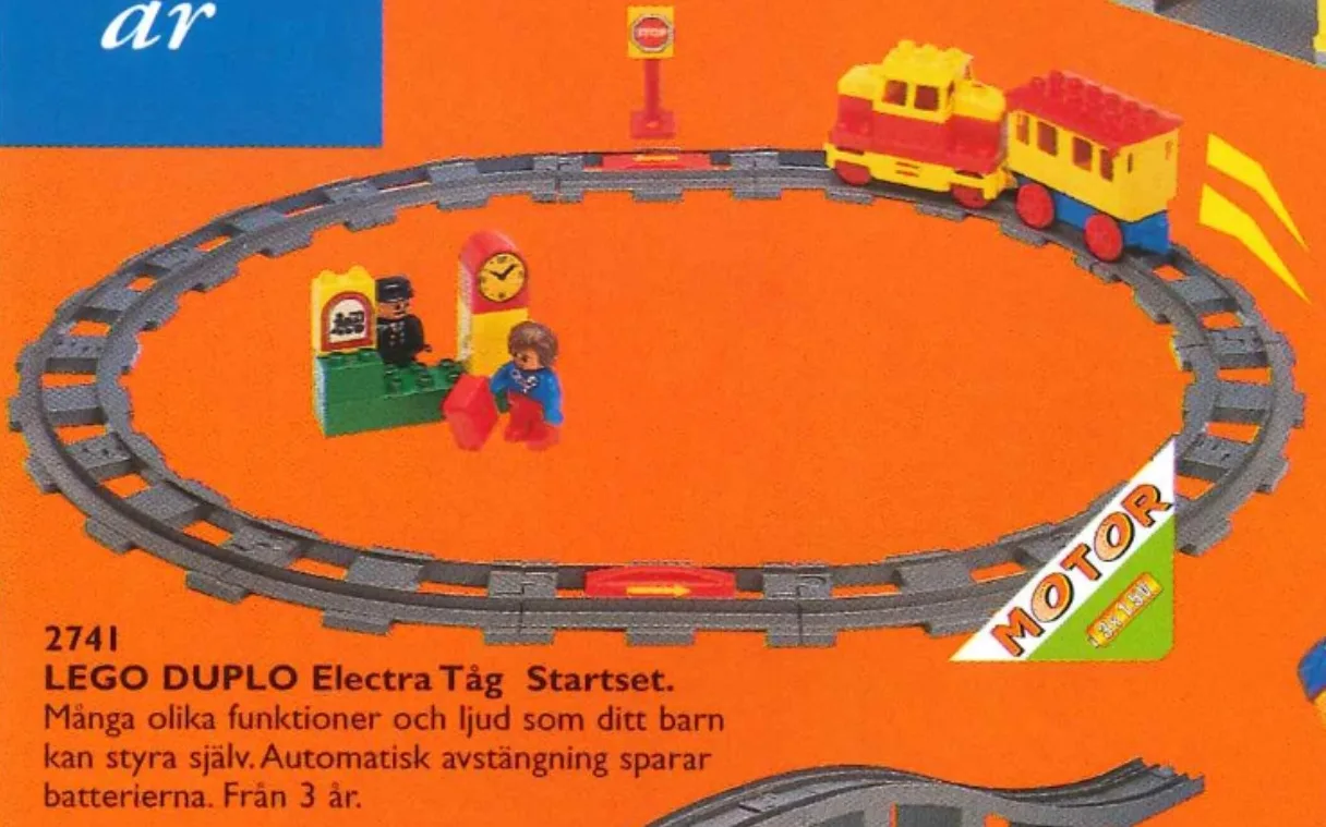 LEGO 2741 Coffret de Démarrage Train Électrique - prix | Brick Broker