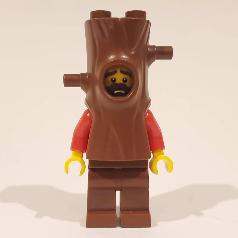 Criminal, Red Jacket over Prison Shirt, Tree… — minifigurine LEGO | Brick Broker