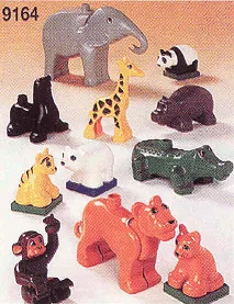 LEGO 9164 Animaux Duplo pour Parc Safari - prix | Brick Broker