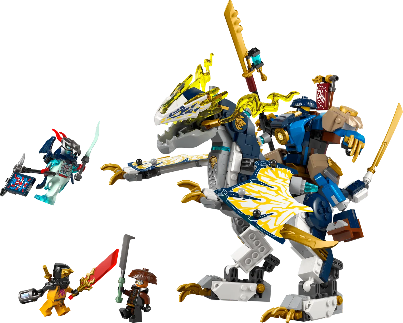 LEGO 71843 Cavalier Mécanique du Dragon Renégat - prix | Brick Broker