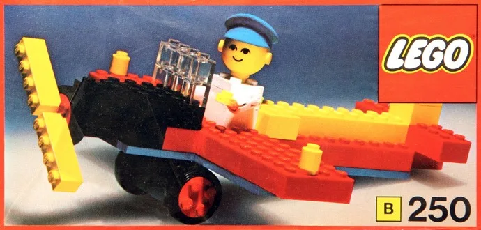 LEGO 250 Avion et Pilote - prix et où acheter | Brick Broker