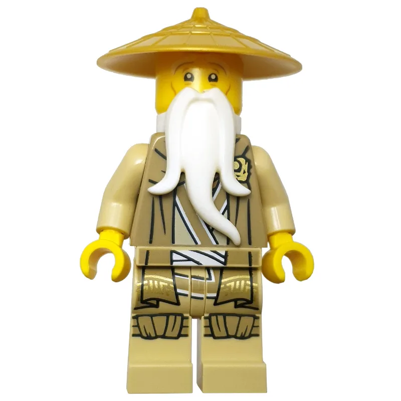 Master Wu, Dark Tan Robe — dans quels sets LEGO ? (fig-014797) | Brick Broker