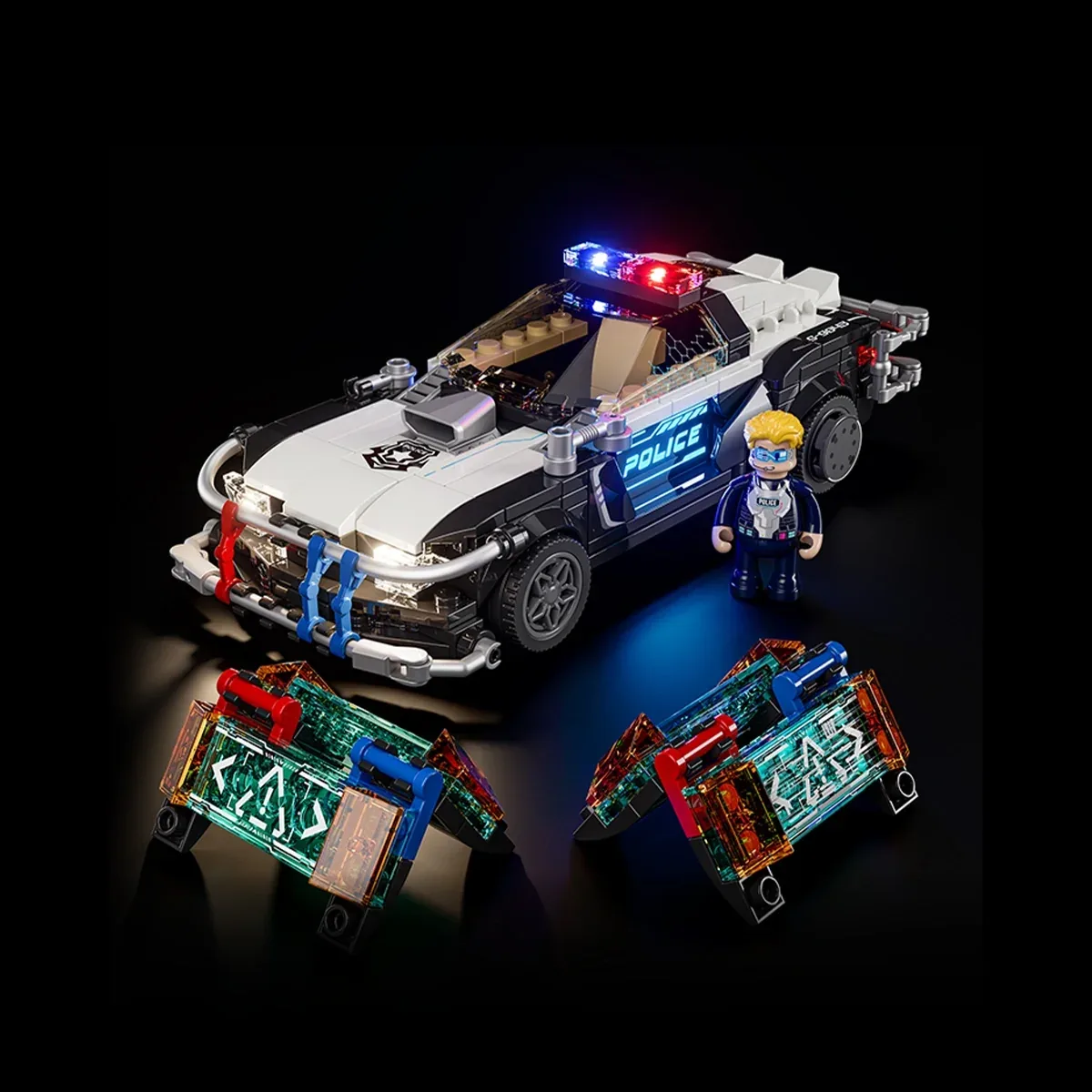 Lumibricks Voiture de patrouille de police (LUMI-F9043) - prix | Brick Broker