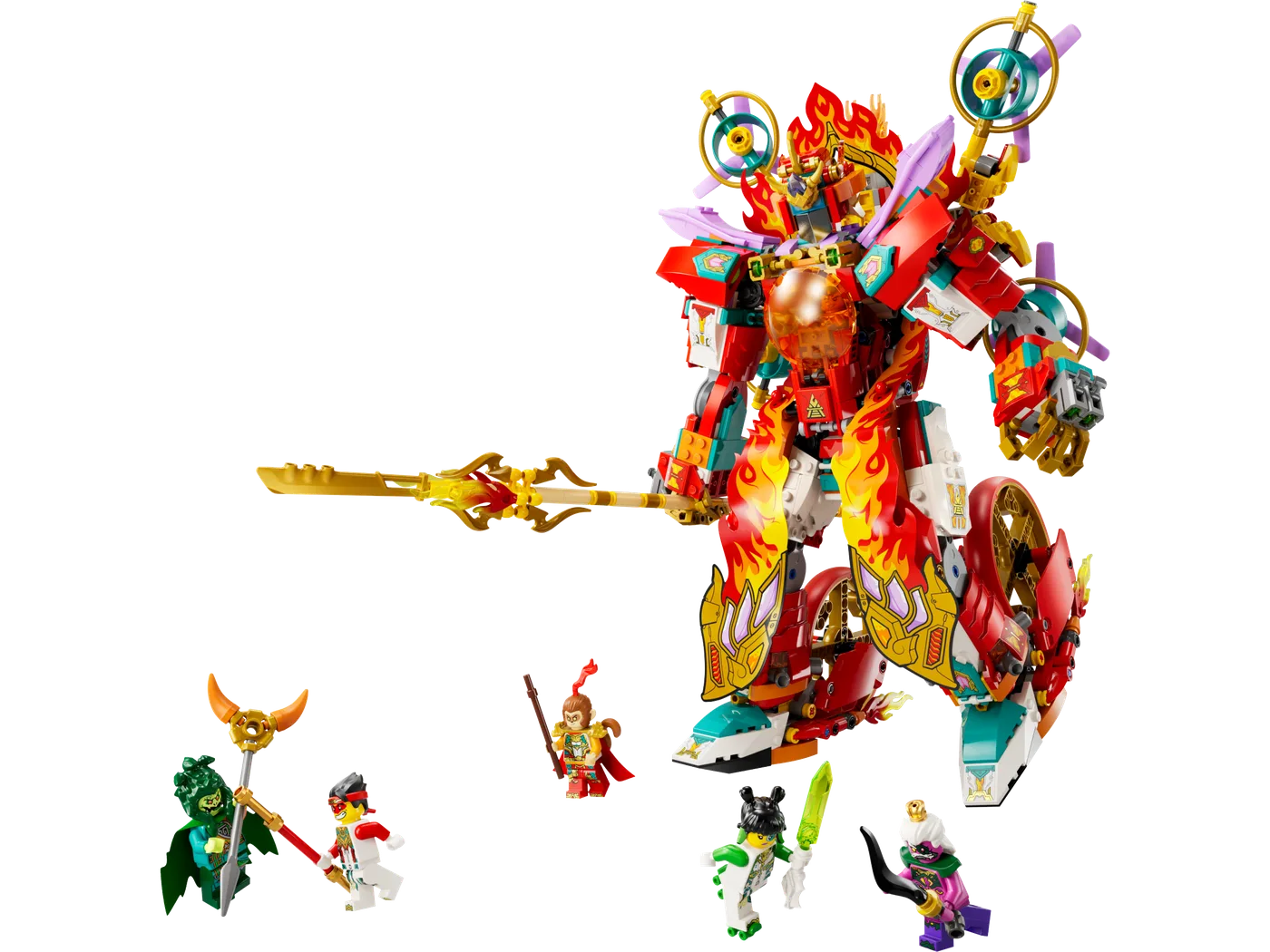 LEGO 80057 Mécano de Nezha : Anneau de Feu - prix | Brick Broker