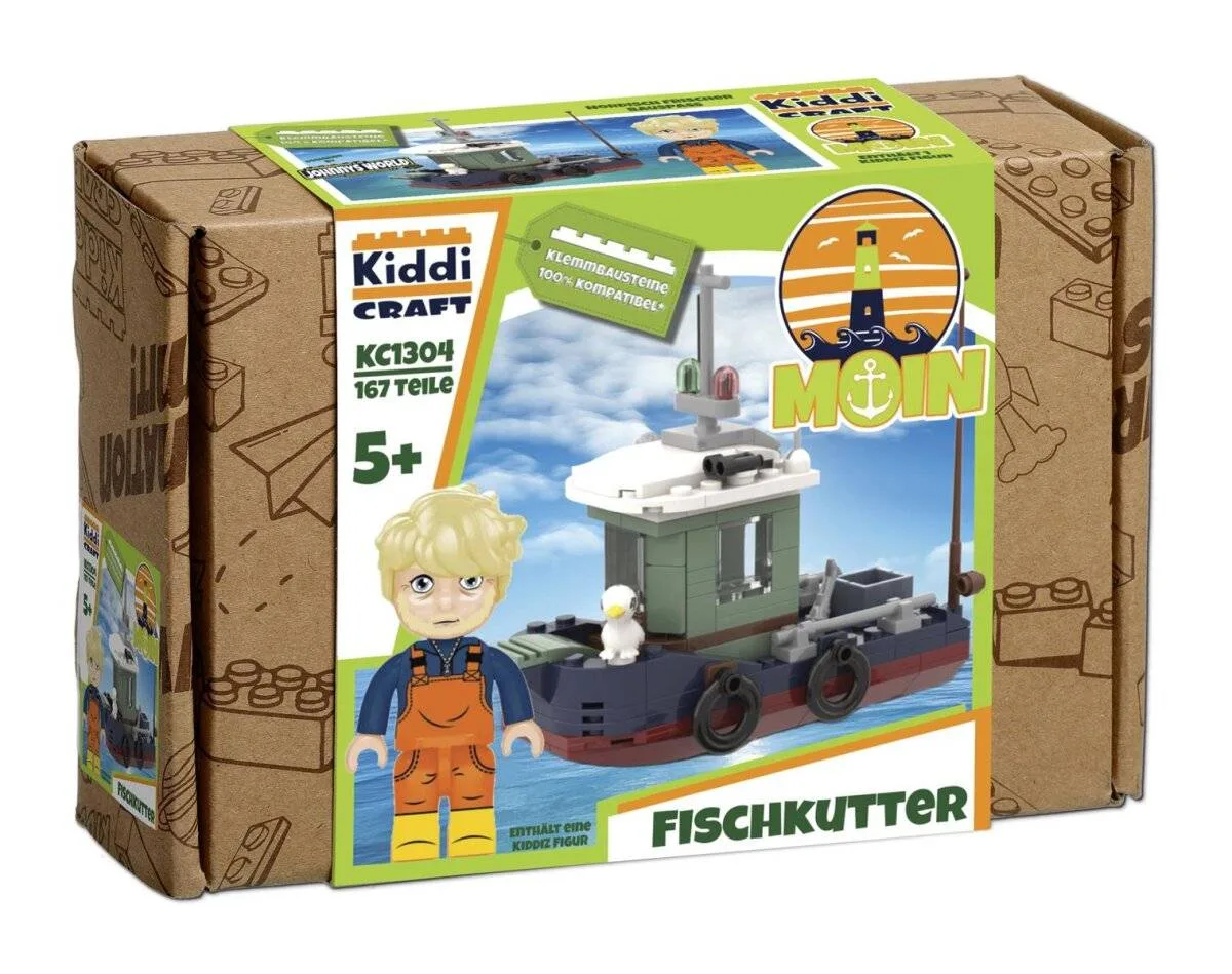 Kiddicraft Chalutier de Pêche (KID-KC1304) - prix | Brick Broker
