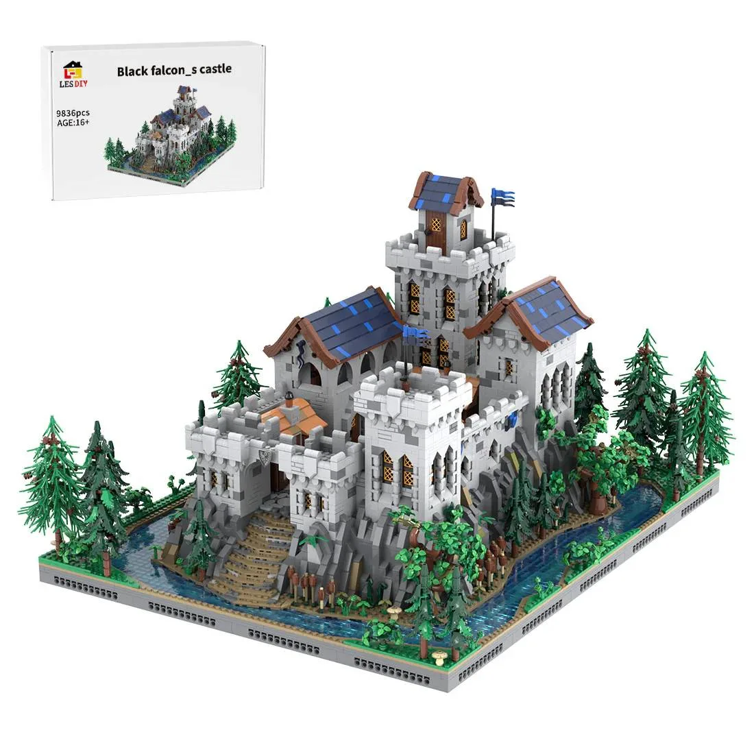 LesDiy Château du Faucon Noir (LESDIY-3724448) - prix | Brick Broker