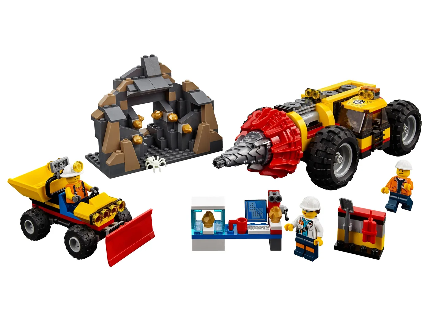 LEGO 60186 Perceuse lourde minière - prix | Brick Broker