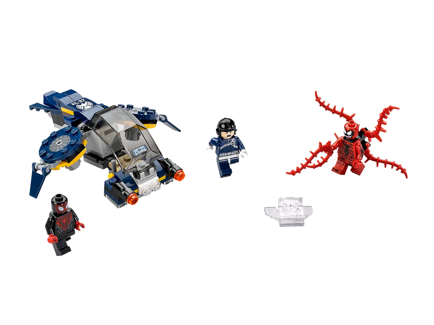 LEGO 76036 L'attaque aérienne du SHIELD de Carnage - prix | Brick Broker