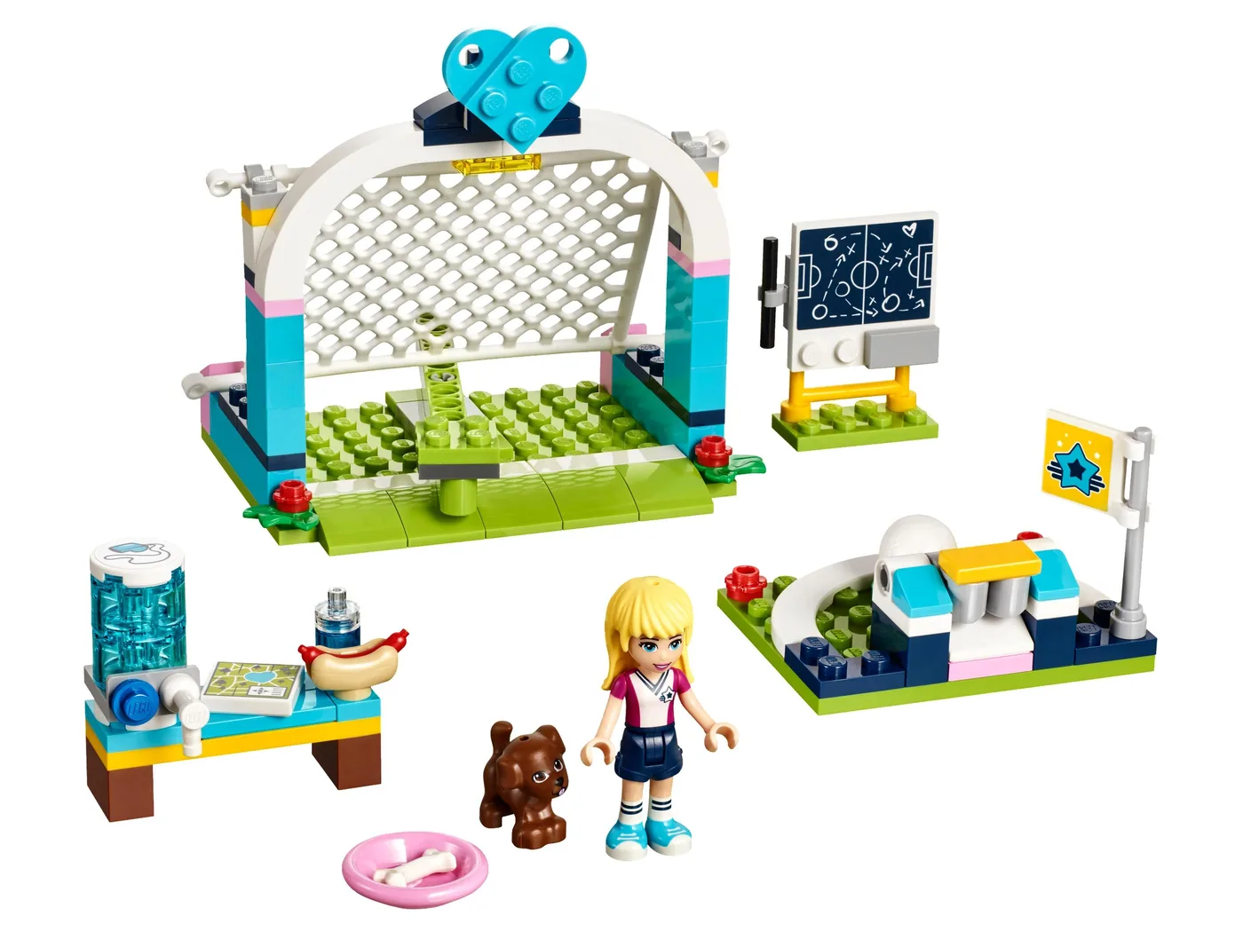 LEGO 41330 Entraînement au football de Stéphanie - prix | Brick Broker