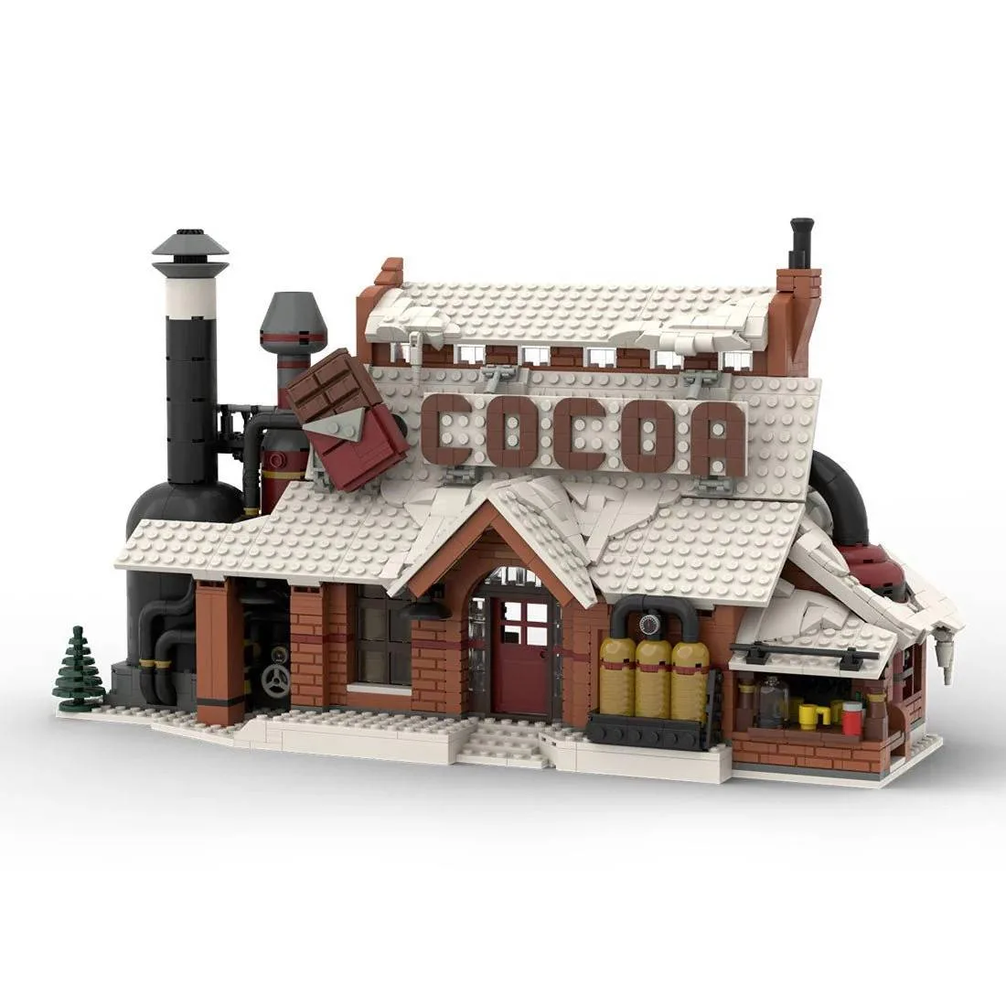 LesDiy Village d'hiver - Rue de Noël enneigée et chocolaterie (LESDIY-3578505) - prix | Brick Broker