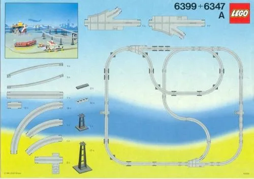 LEGO 6347 Rails d'accessoires pour monorail - prix | Brick Broker