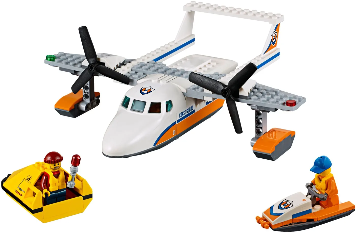 LEGO 60164 Avion de sauvetage en mer - prix | Brick Broker