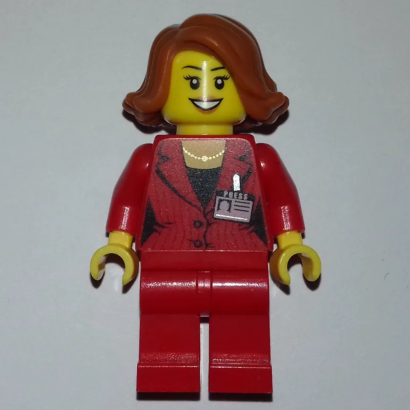 Woman, Red Suit, Dark Orange Hair — dans quels sets LEGO ? (fig-008229) | Brick Broker