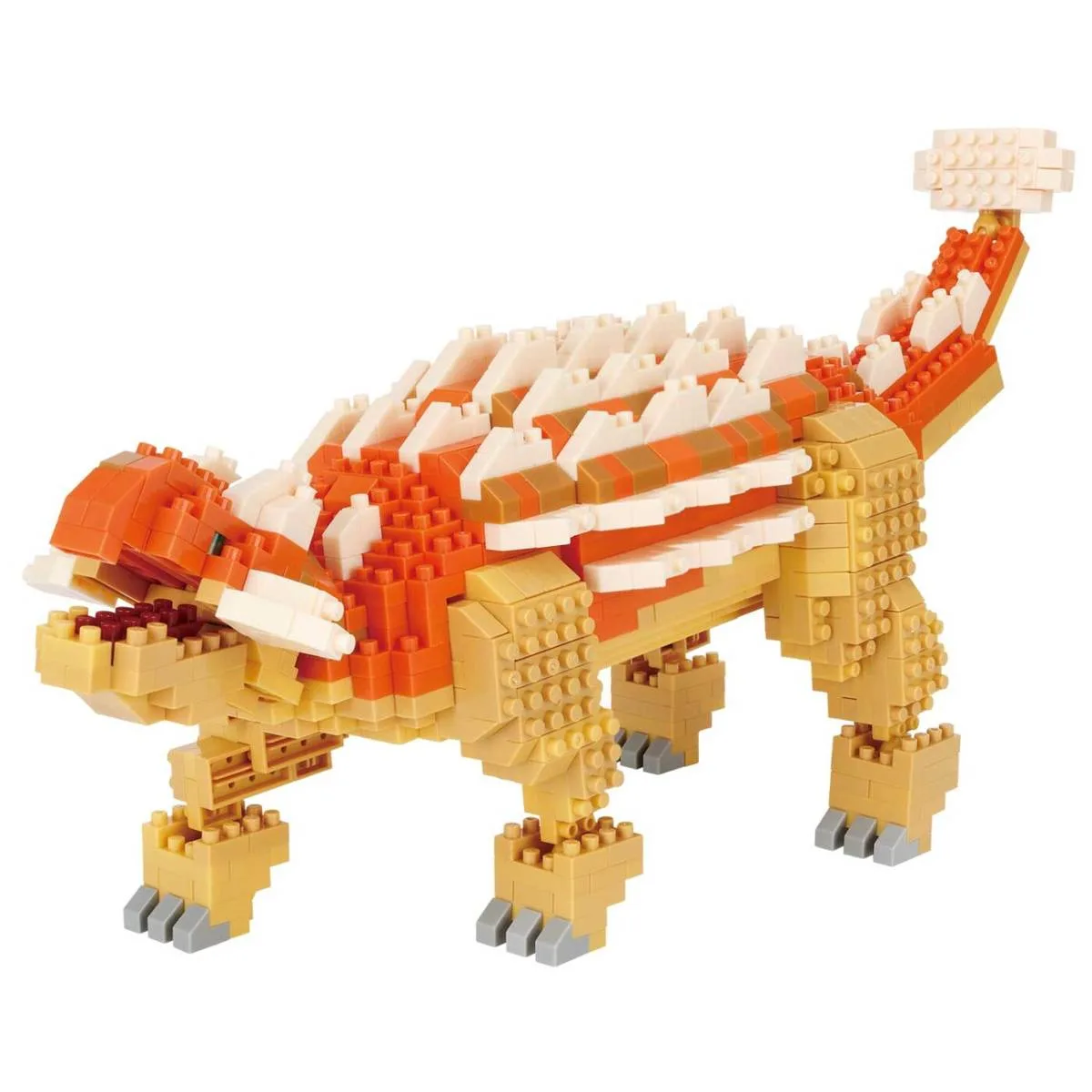 nanoblock Ankylosaure Édition Deluxe (NBM-063) - prix | Brick Broker
