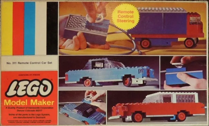 LEGO 311 Ensemble de voiture télécommandée - prix | Brick Broker