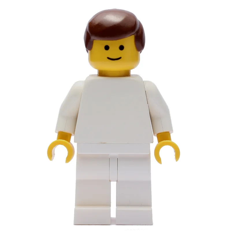 Man, Plain White, Brown Hair — dans quels sets LEGO ? (fig-008876) | Brick Broker