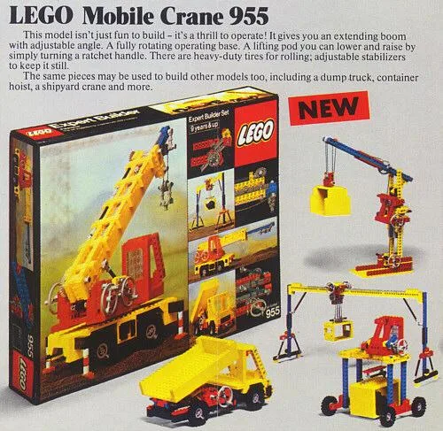 LEGO 955 Grue Mobile - prix et où acheter | Brick Broker