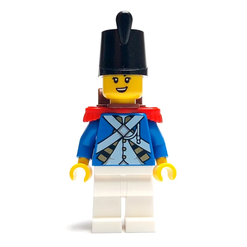 Soldier (Bluecoat) - Backpack, Red Epaulette,… — minifigurine LEGO | Brick Broker