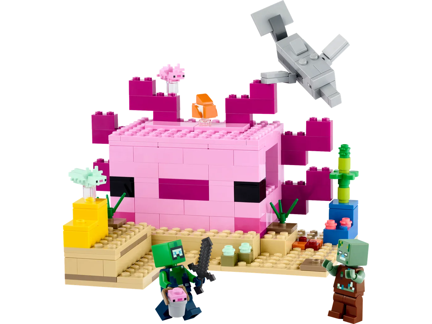 LEGO 21247 La Maison de l'Axolotl - prix | Brick Broker
