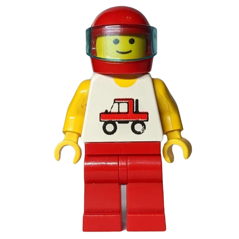 White Torso, Red Legs, Red Helmet — dans quels sets LEGO ? (fig-011072) | Brick Broker