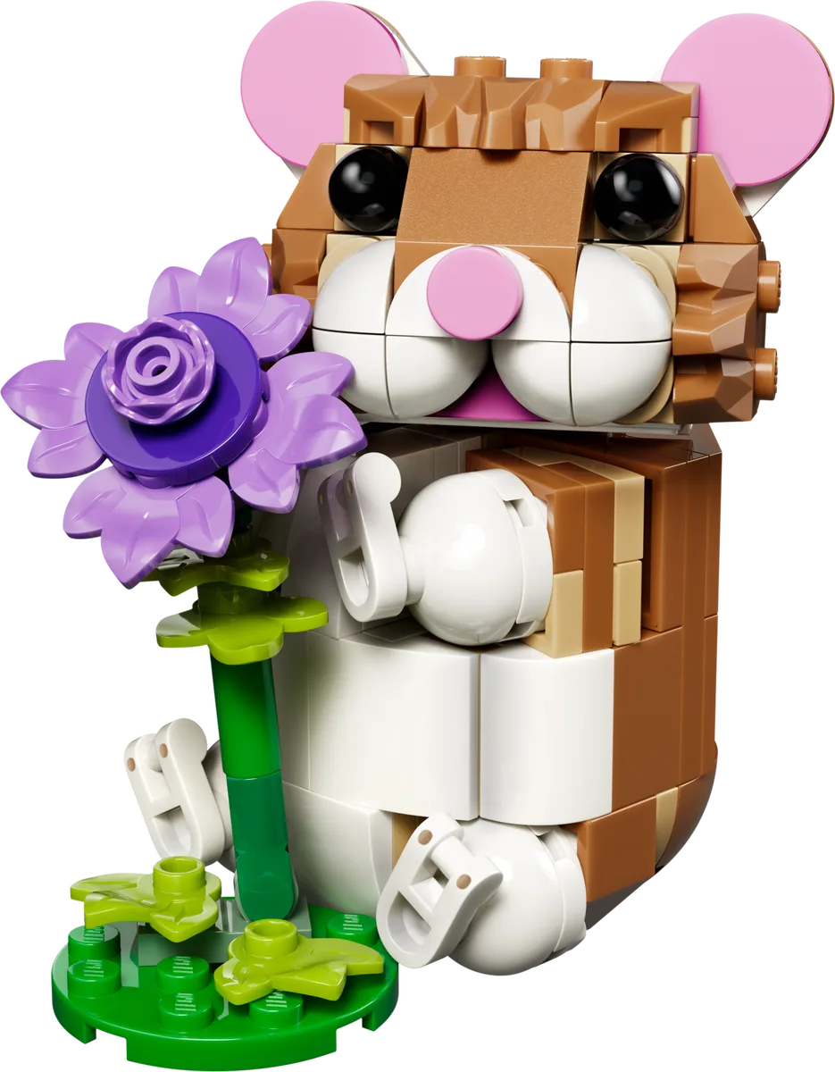 LEGO 31376 Hamster mignon avec une fleur - prix | Brick Broker