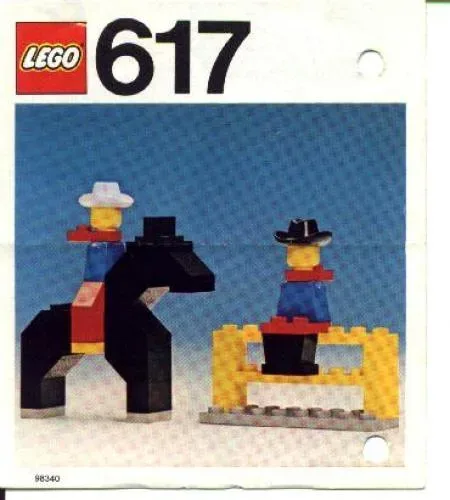 LEGO 617 Cow-boys - prix et où acheter | Brick Broker