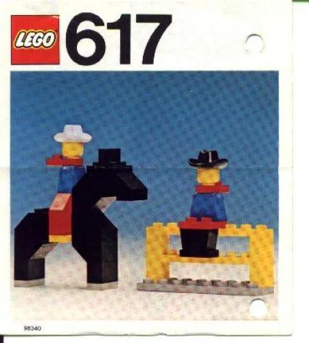 LEGO 617 Cow-boys - prix et où acheter | Brick Broker
