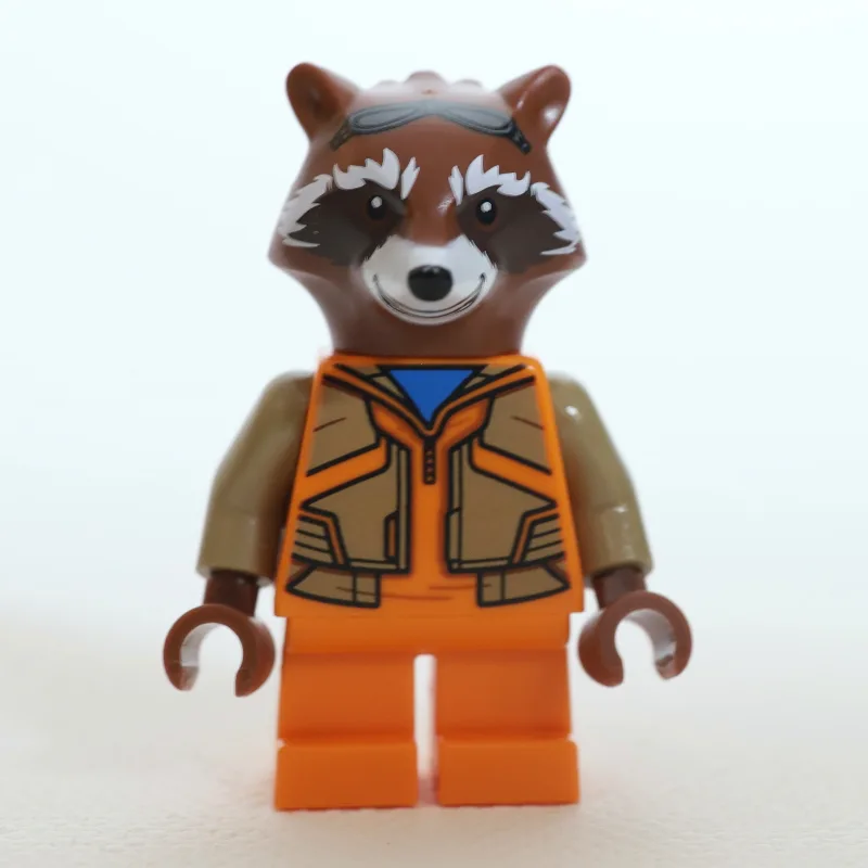 Rocket Raccoon, Tan Jacket — dans quels sets LEGO ? (fig-013382) | Brick Broker