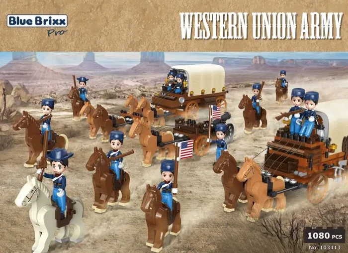 BlueBrixx Armée Western Union (BB-103413) - prix | Brick Broker