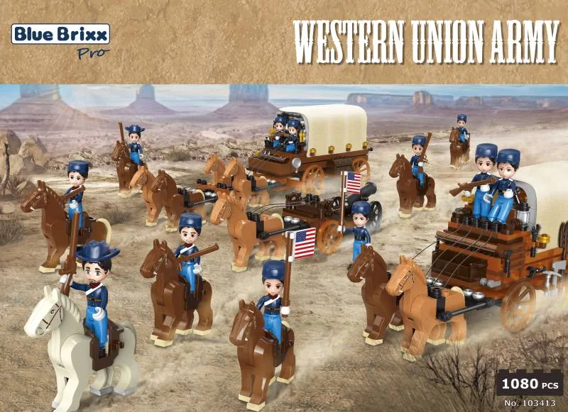 BlueBrixx Western Union Army (BB-103413) - prix | Brick Broker