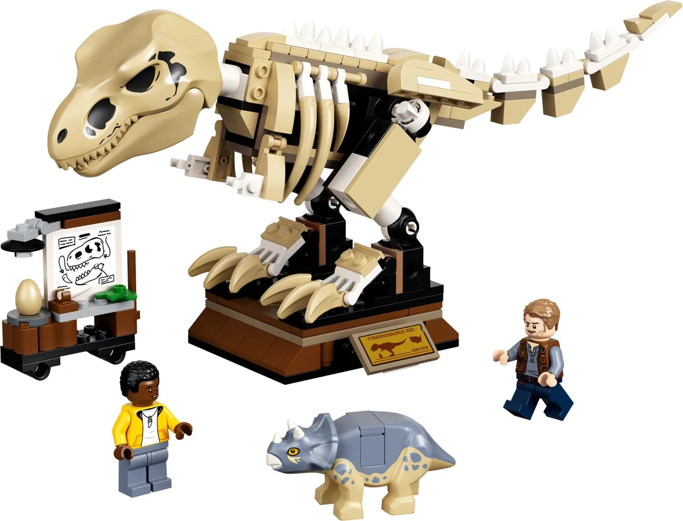 LEGO 76940 Exposition de fossiles de dinosaure T. rex - prix | Brick Broker