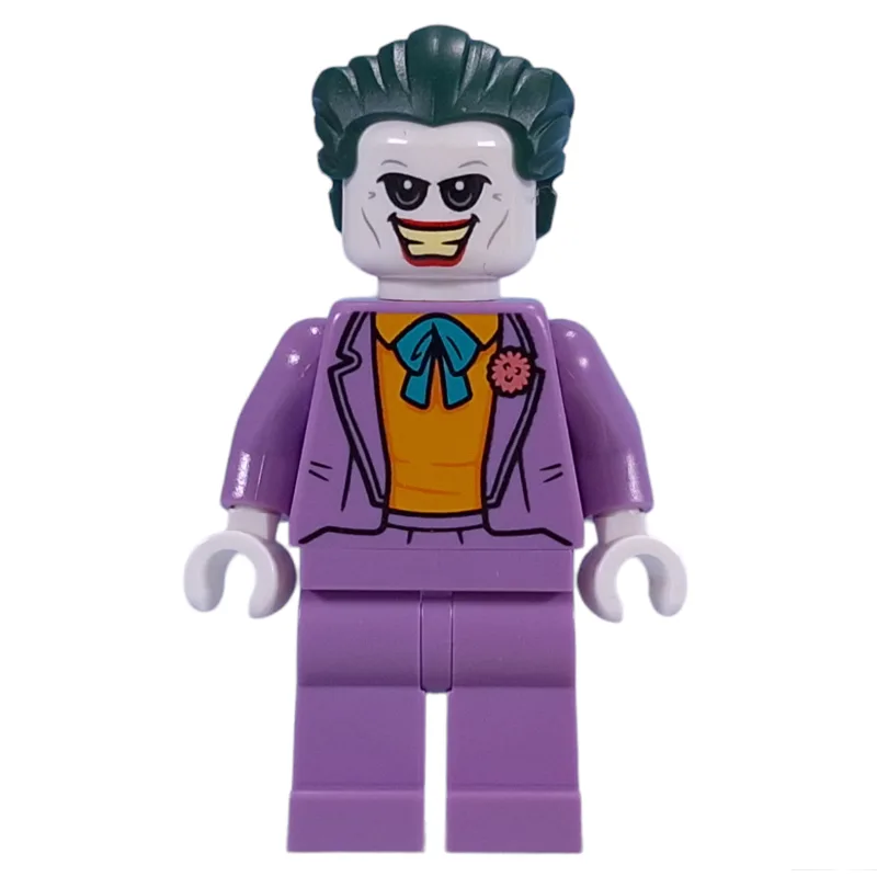 The Joker, Medium Lavender Suit, Dark Green H… — minifigurine LEGO | Brick Broker