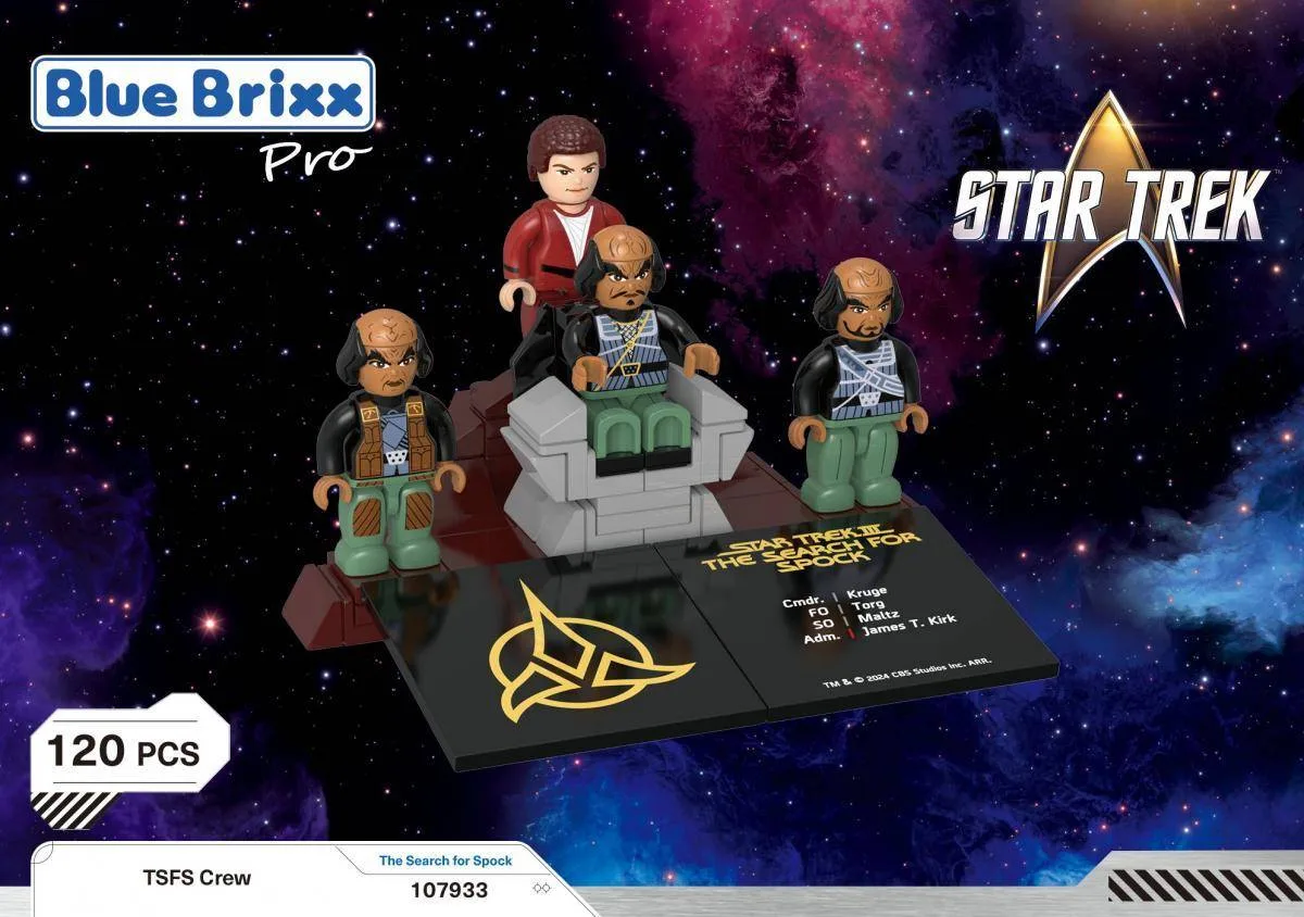 BlueBrixx Pack Minifigure STAR TREK À la recherche de Spock (BB-107933) - prix | Brick Broker