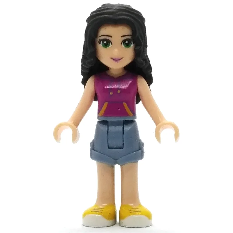 Emma - Magenta Top, Sand Blue Skirt — dans quels sets LEGO ? (fig-002405) | Brick Broker