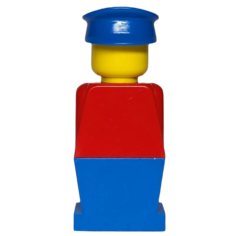 LEGOLAND Red Torso, Blue Legs, Blue Hat — minifigurine LEGO | Brick Broker