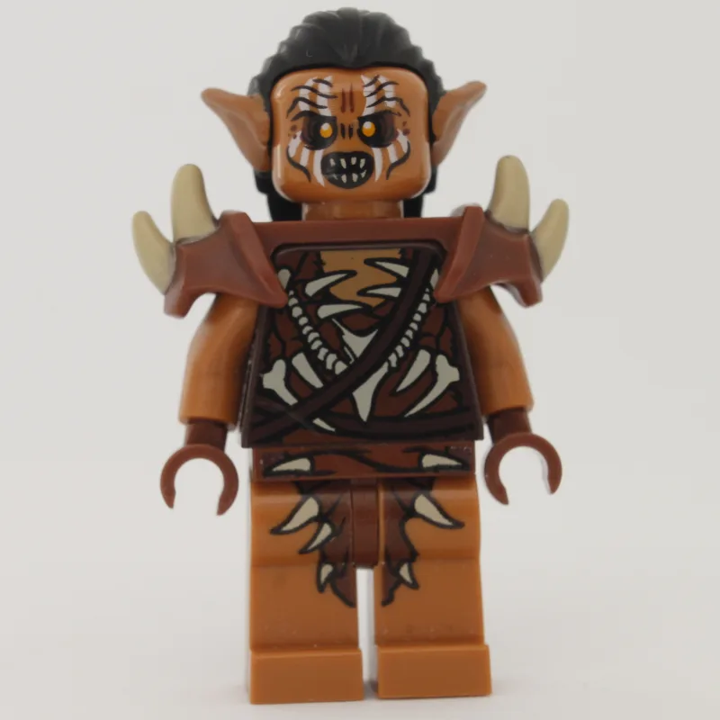 Gundabad Orc - Hair and Shoulder Spikes — minifigurine LEGO | Brick Broker