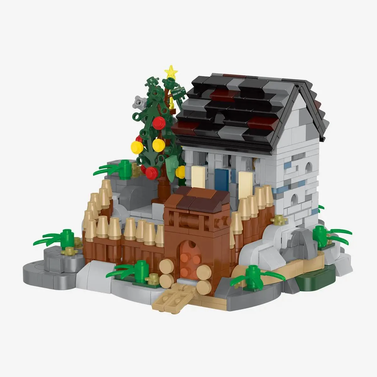 BlueBrixx Calendrier de l'Avent - Château de Blaustein (BB-110374) - prix | Brick Broker