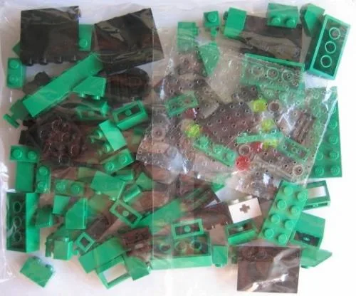 LEGO 3744 Briques de locomotive verte - prix | Brick Broker
