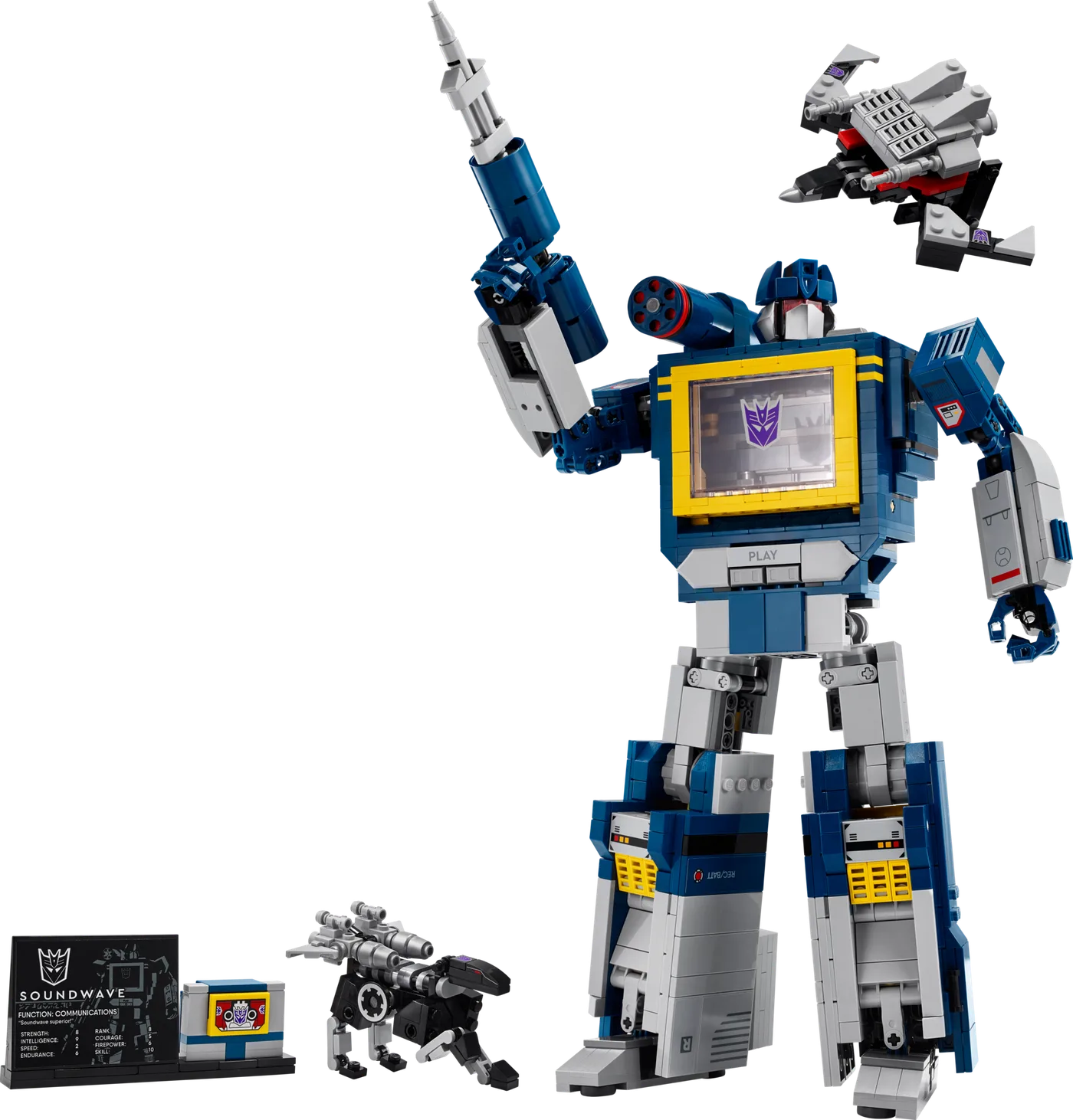 LEGO 10358 Transformers : Soundwave - prix | Brick Broker