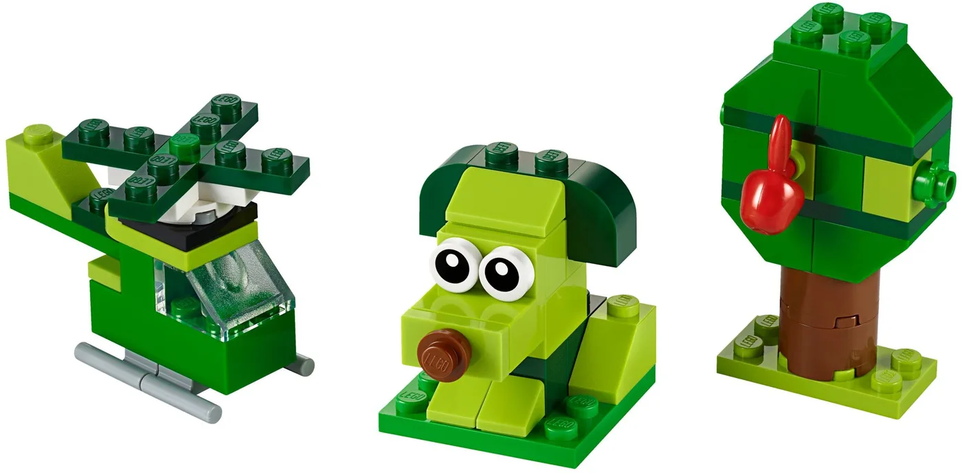 LEGO 11007 Briques Vertes Créatives - prix | Brick Broker