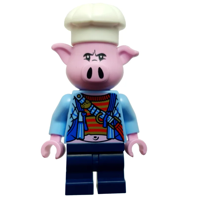 Pigsy, Bright Light Blue Jacket — dans quels sets LEGO ? (fig-014553) | Brick Broker