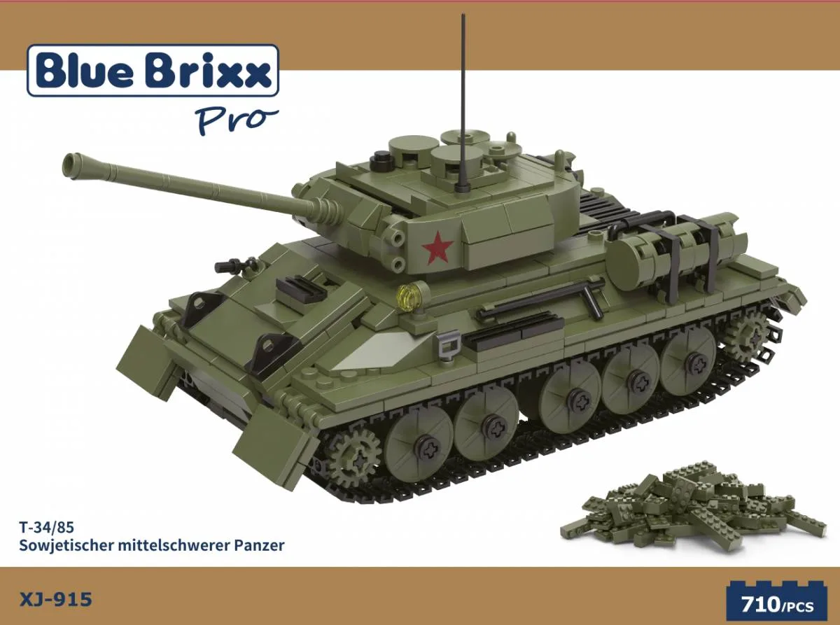 BlueBrixx Char T-34/85 (BB-101855) - prix | Brick Broker