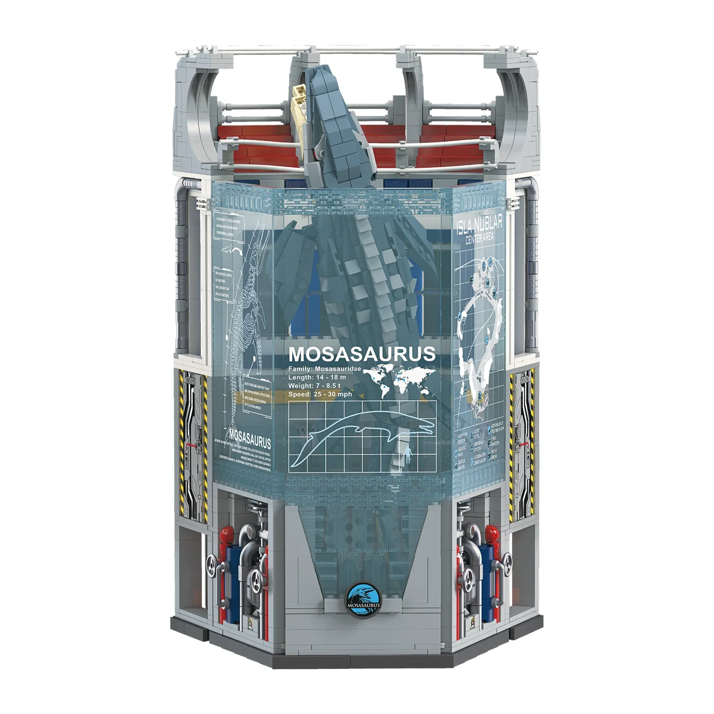 JIESTAR Modèle d'exposition Mosasaurus - Ensemble de construction (JS-X98002) - prix | Brick Broker