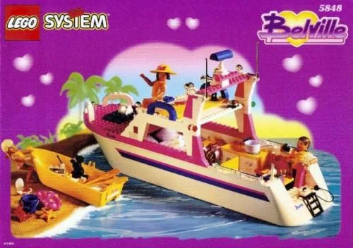 LEGO 5848 Yacht familial / Croiseur de luxe - prix | Brick Broker