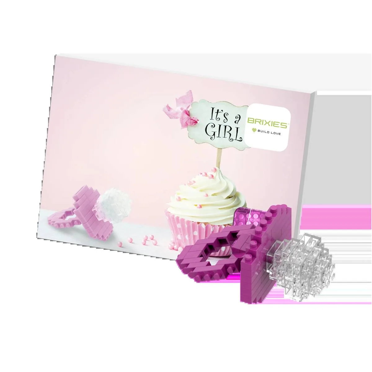 BRIXIES Carte postale - Bébé fille (BRIXIES-220.039) - prix | Brick Broker