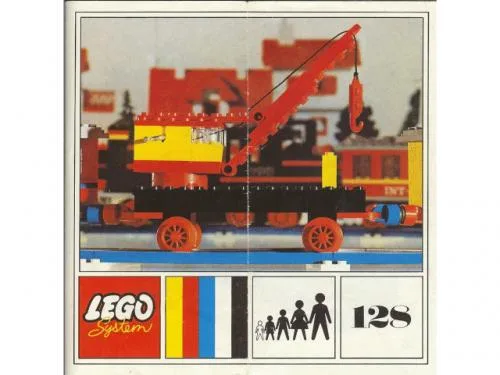 LEGO 128 Grue mobile (Base à plaques) - prix | Brick Broker